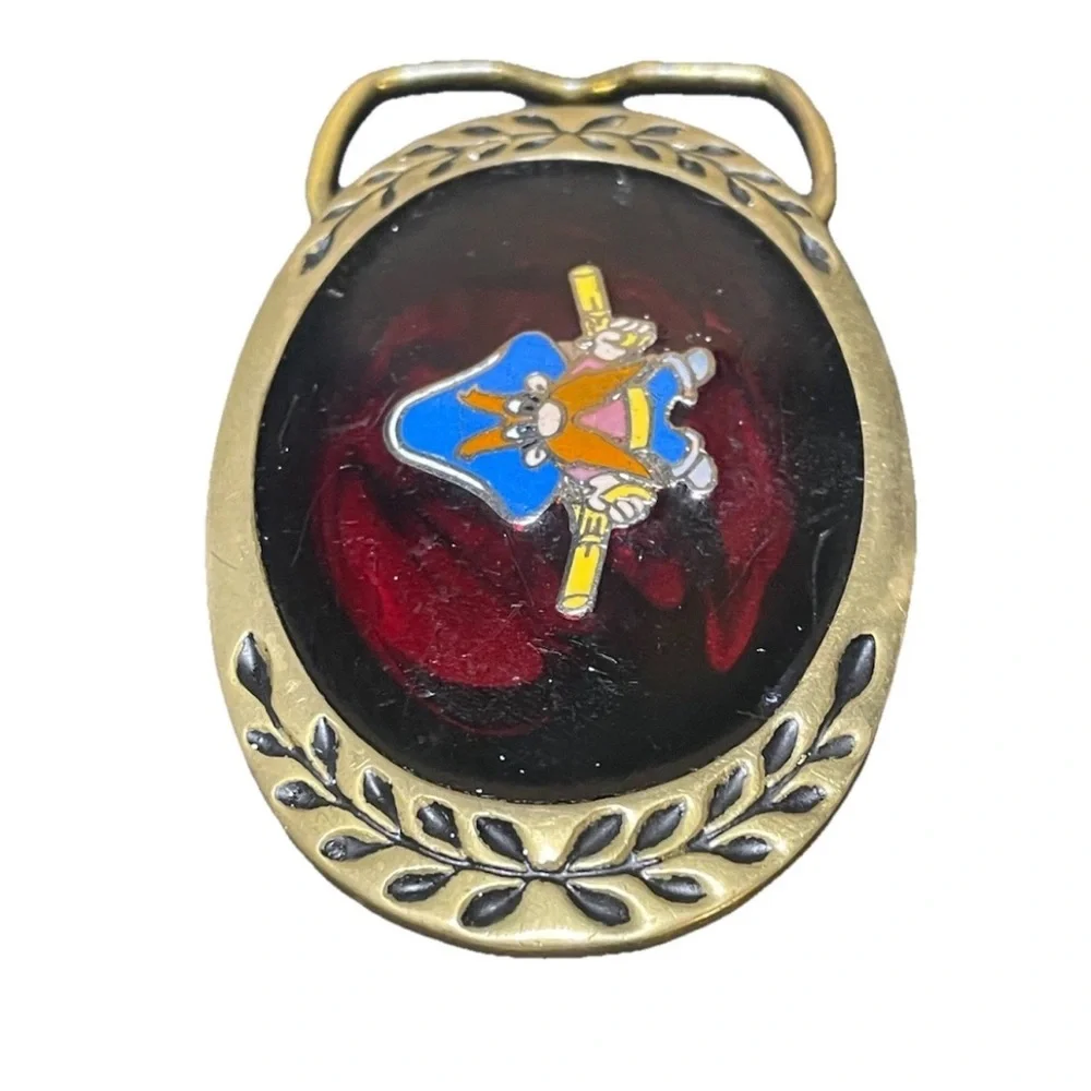 🔥 Vintage 1980 Heritage Solid Brass Yosemite Sam Looney Tunes - Picture 3 of 4